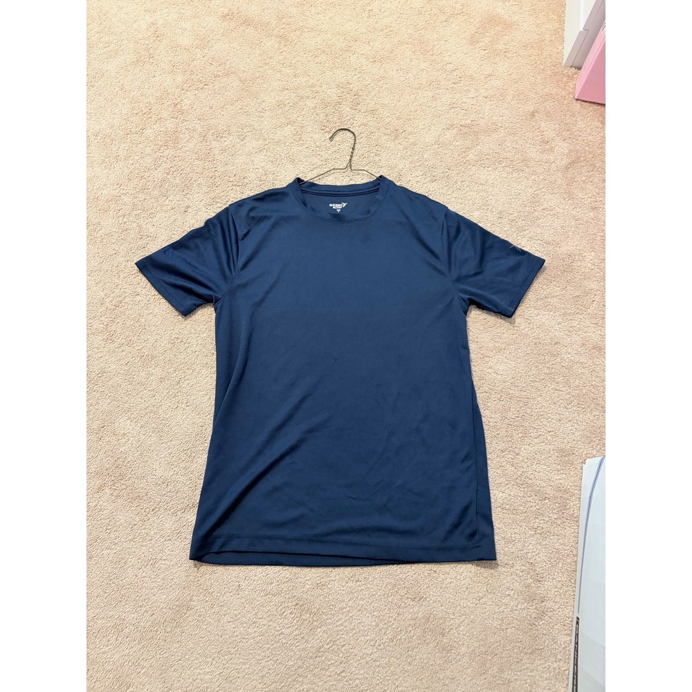 Old Navy Active Core Mens Navy Blue Short Sleeve Performance Workout Shirt Small